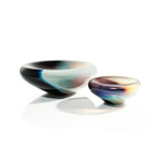 Cell Bowl // Black Iris Shiny (6"Dia)