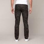 Grant Skinny Stretch Chino // Black Camo (30WX32L)