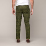 Grant Skinny Stretch Chino // Olive Brush (28WX32L)