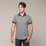 Button Up T-Shirt // Gray (S)