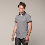 Button Up T-Shirt // Gray (S)