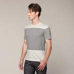 Chest Pocket Striped Tee (XL)