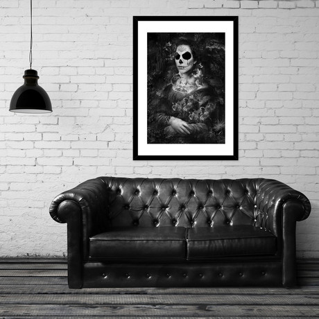 Dark Mona (Print // 16"L x 20"H)