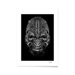 Gorilla (Print // 16"L x 20"H)