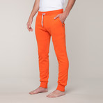 Slim Fit Sweat Pants // Orange (XS)