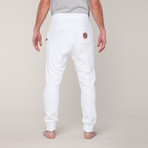 Sweet Pants // Loose Fit Sweat Pants // White (XS)