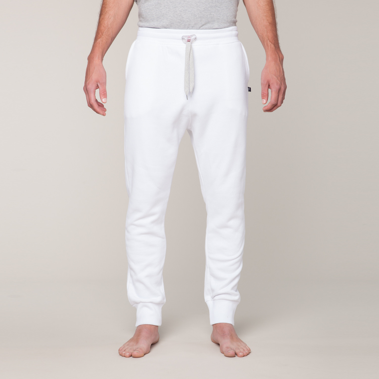 Sweet Pants // Loose Fit Sweat Pants // White (XS) - Menswear ...