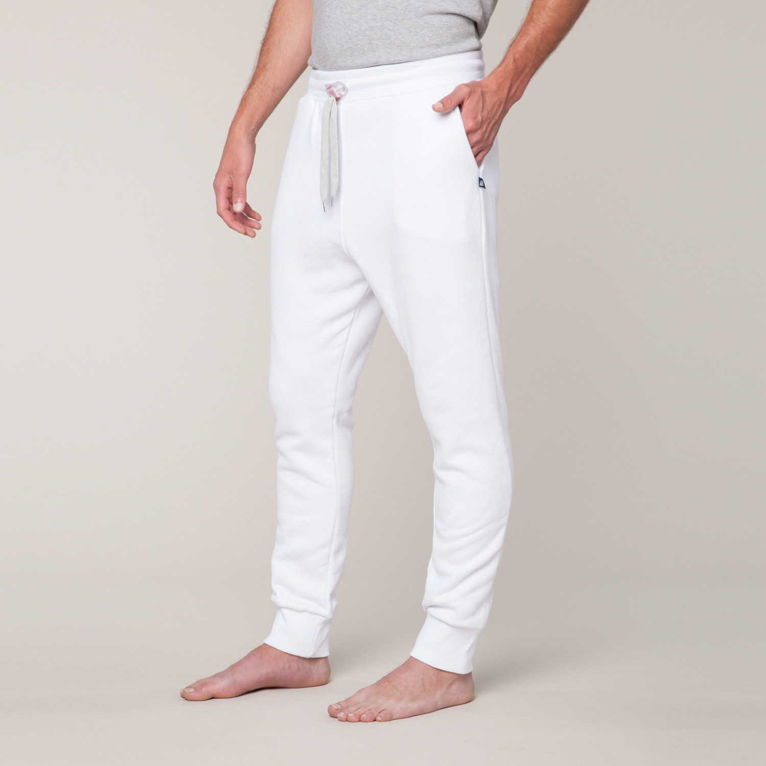 Sweet Pants // Loose Fit Sweat Pants // White (XS) - Fashion Clearance ...