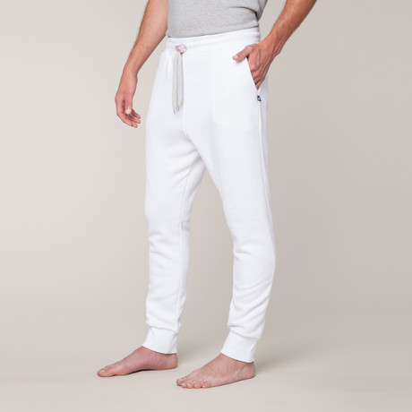 Sweet Pants // Loose Fit Sweat Pants // White (XS)