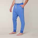 Loose Fit Sweat Pants // Blue (XL)