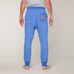 Loose Fit Sweat Pants // Blue (XL)