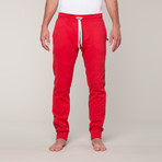 Slim Fit Sweat Pants // Red (XS)