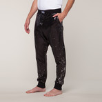 Loose Fit Sweat Pants // Sequins (M)