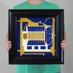 Skelly Field at H. A. Chapman Stadium (12"W x 12"H // Unframed)