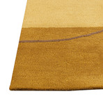 Hand Tufted Catena // Trenza // Gold (5'L x 7'H)