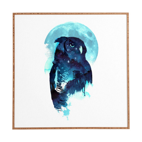 Robert Farkas // Midnight Owl (20"L x 20"H)