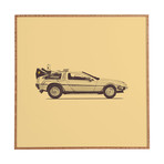 Florent Bodart // DeLorean (20"L x 20"H)