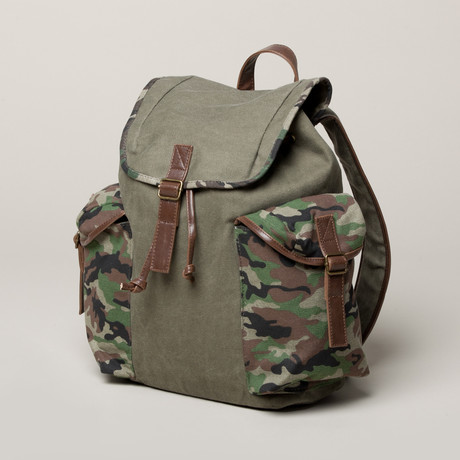 Dominic Backpack // Forest Green