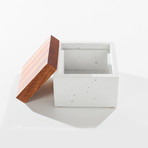 Square Concrete Box (Gray)
