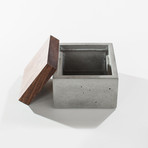 Square Concrete Box (Gray)