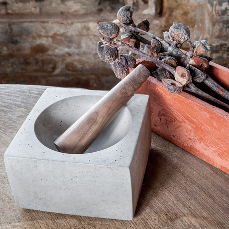 Mortar And Pestle (XS - 4" Square)