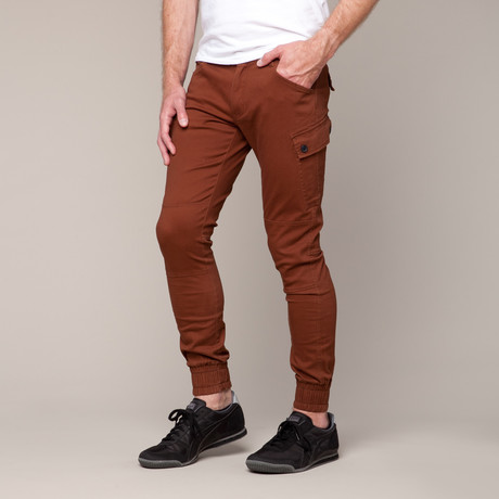 The New Standard Edition // Jordan Slim Cargo Jogger // Tobacco (28WX32L)