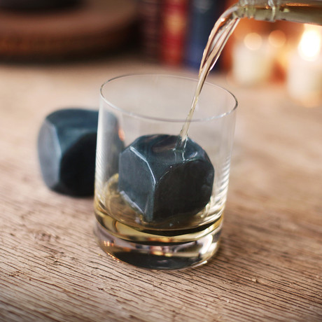 Whiskey Truncated Cubes // Set of 4