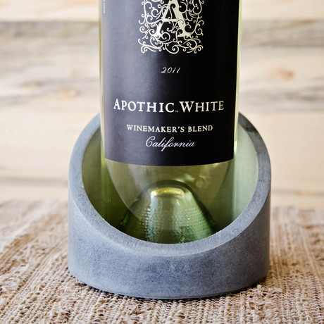 Soapstone Wine Coaster // Rakish