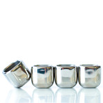 Stainless Steel Shot Glass Cubed // Set of 4