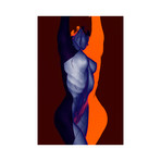 ABSTRACT NUDE 47 (16"L x 24"H)