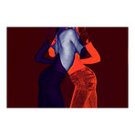 ABSTRACT NUDE 40 (16"L x 24"H)