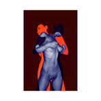 ABSTRACT NUDE 37 (16"L x 24"H)