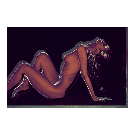 ABSTRACT NUDE 31 (16"L x 24"H)