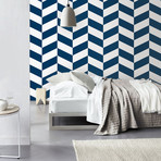 Geometric Herringbone Pattern