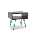 Ciao Side Table // Sonokeling // 20" (Tomato)