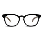 Bond // Optical Glasses (Shiny Black + Walnut)