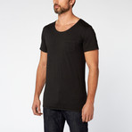 Jack Pocket Tee // Black (S)