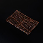 Business Card Holder // Shin Leather (Black)