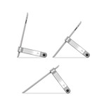 TwoHands II Universal Tablet Stand (Blue)