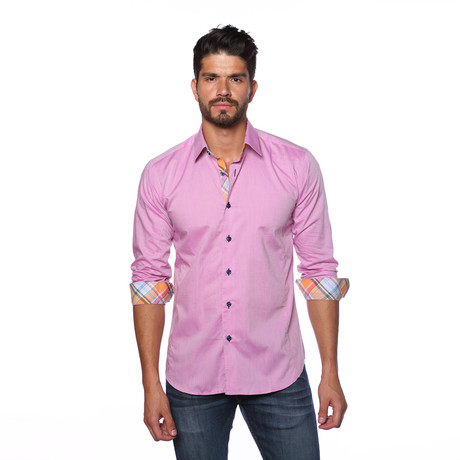 Button Down Shirt // Lavender (XS)