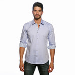 Button Down Shirt // Light Blue  (L)