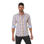 Button Down Shirt // Multi-Colored Plaid  (2XL)