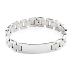 Stainless Link ID Bracelet