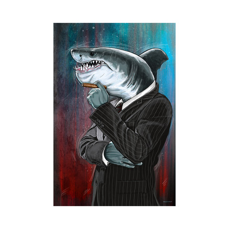 Business Shark (16"L x 20"W)