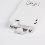 ChargeCase + Key fob // iPhone 5/5S (Black)