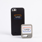 ChargeCase + Key fob // iPhone 5/5S (Black)