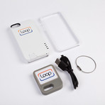 ChargeCase + Key fob // iPhone 5/5S (Black)