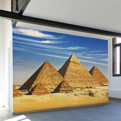 Egyptian Getaway Wall Mural Decal (100"L x 100"W)