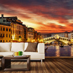 Oh Venice! My Venice! Wall Mural Decal (100"L x 100"W)