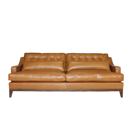 Alva Leather Sofa